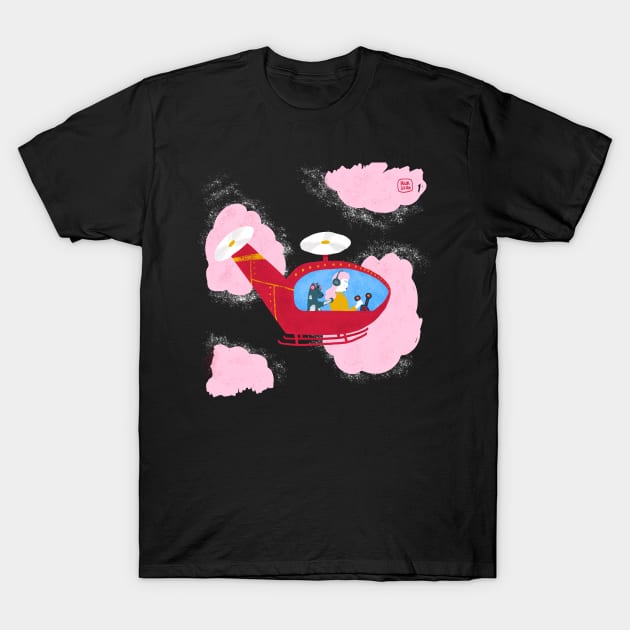 Clouds T-Shirt by Iruksson